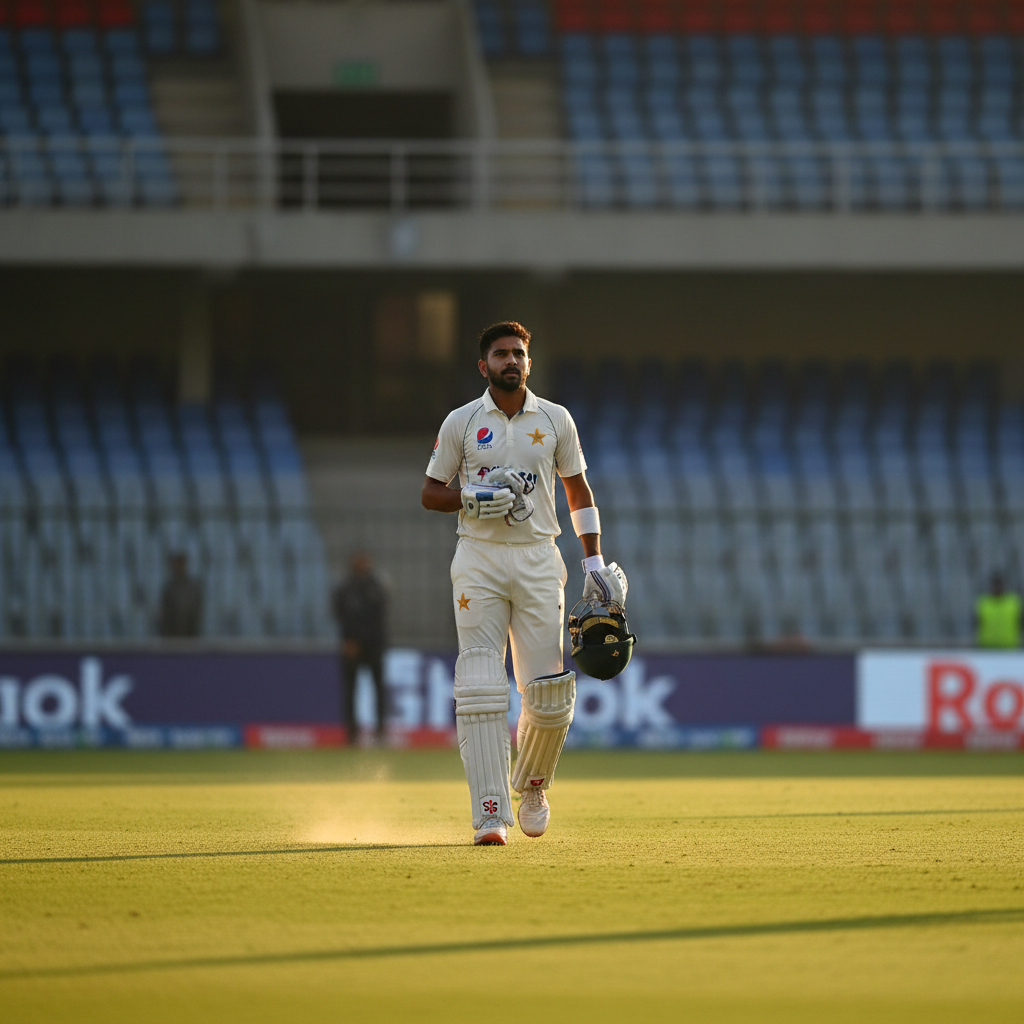 Babar Azam Injury: Pakistan Captain Rested in Warm-Up Match