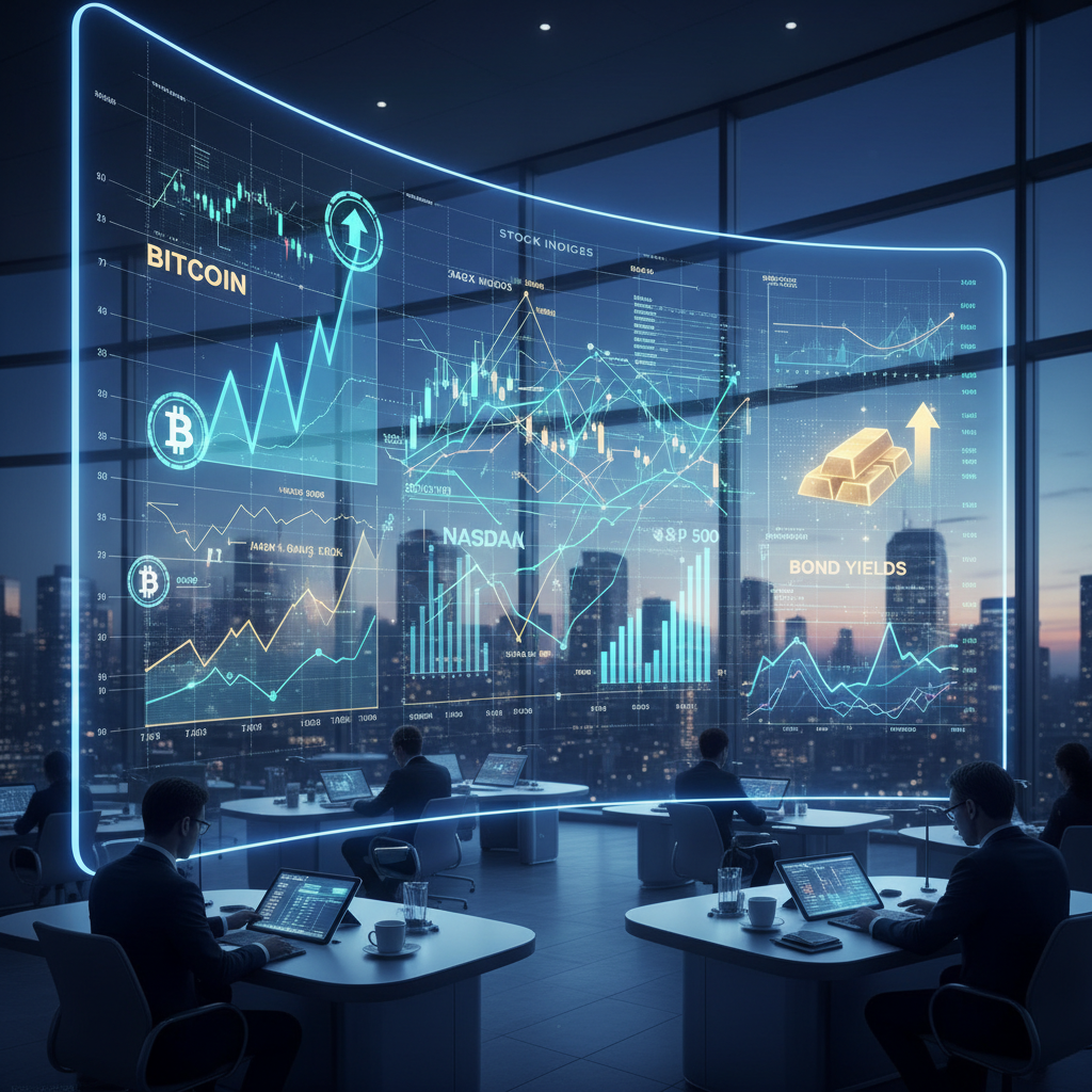 Market Fear Subsides Across Bitcoin, Stocks, Gold and Bonds