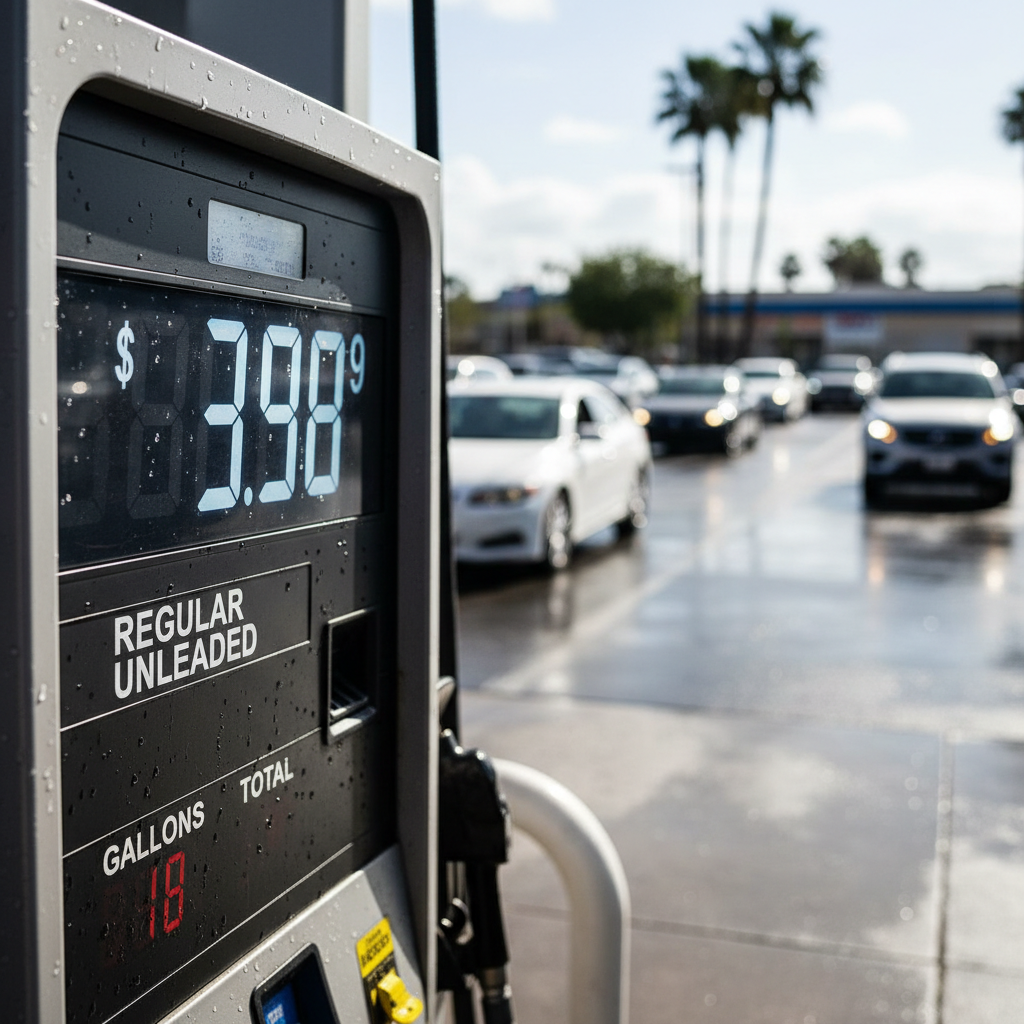 US Fuel Prices Near $4 as Iran Tensions Strain Budgets