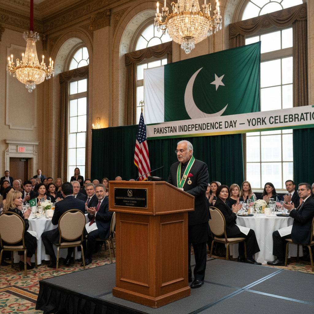 Ambassador Asim Highlights Pakistan Peace Efforts in New York