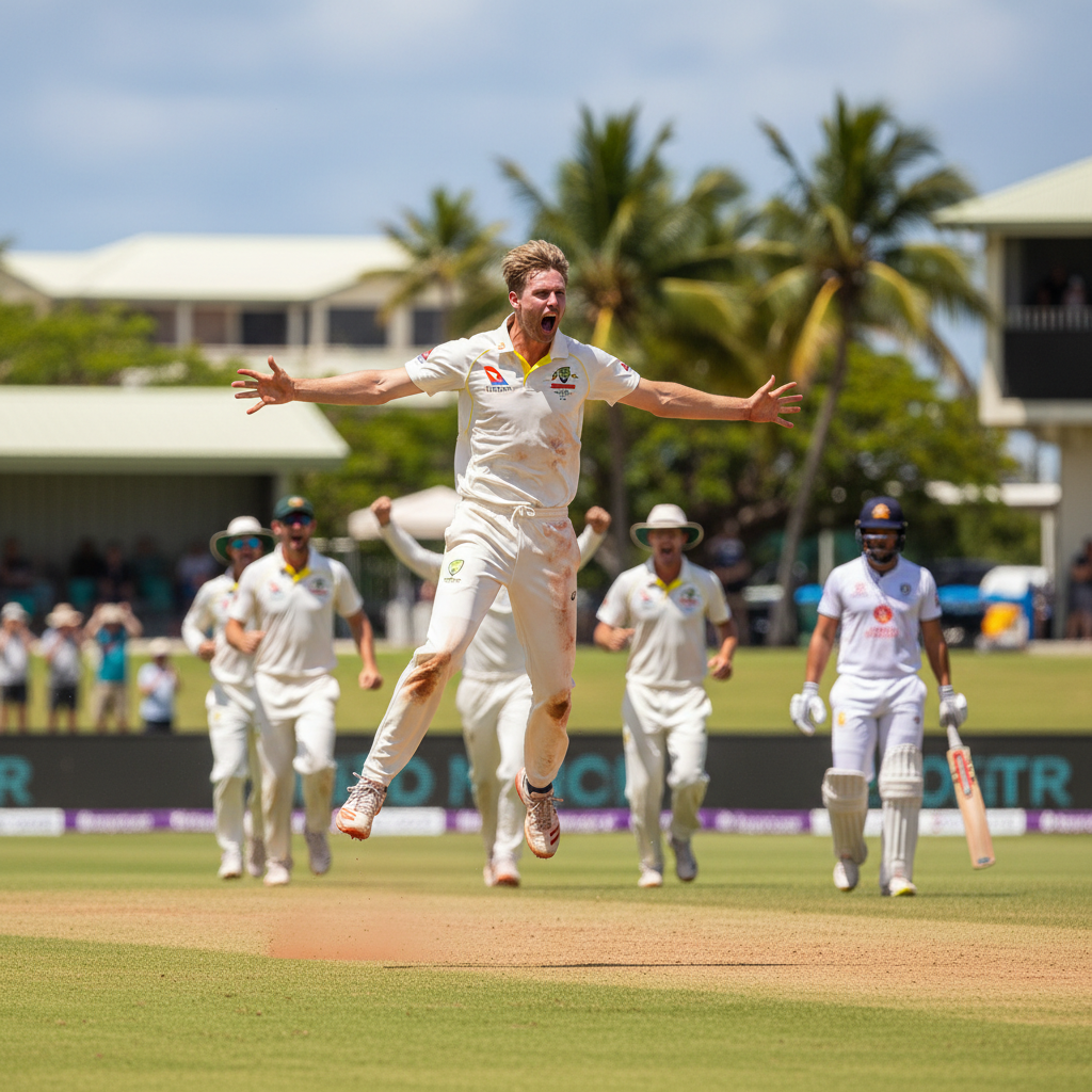 Josh Hazlewood Reaches 300 Test Wickets Milestone in Darwin