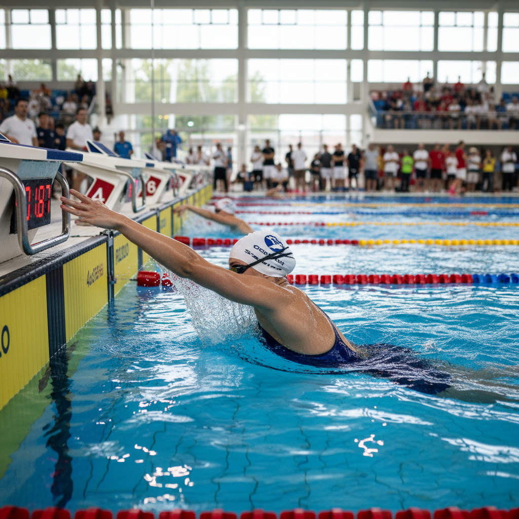 Pallister Beats Ledecky to Secure Pan Pacs 400m Freestyle Title
